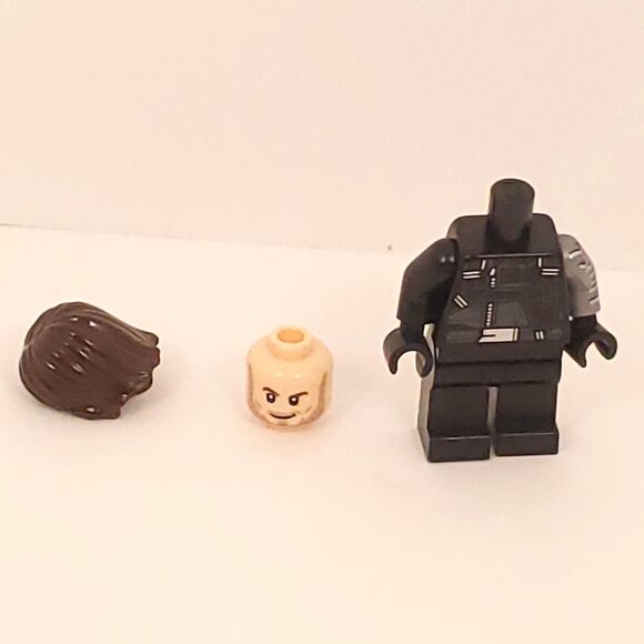 LEGO Minifigure Marvel Super Heroes Winter Soldier / Bucky Barnes sh0257 W/gun - Picture 8 of 11